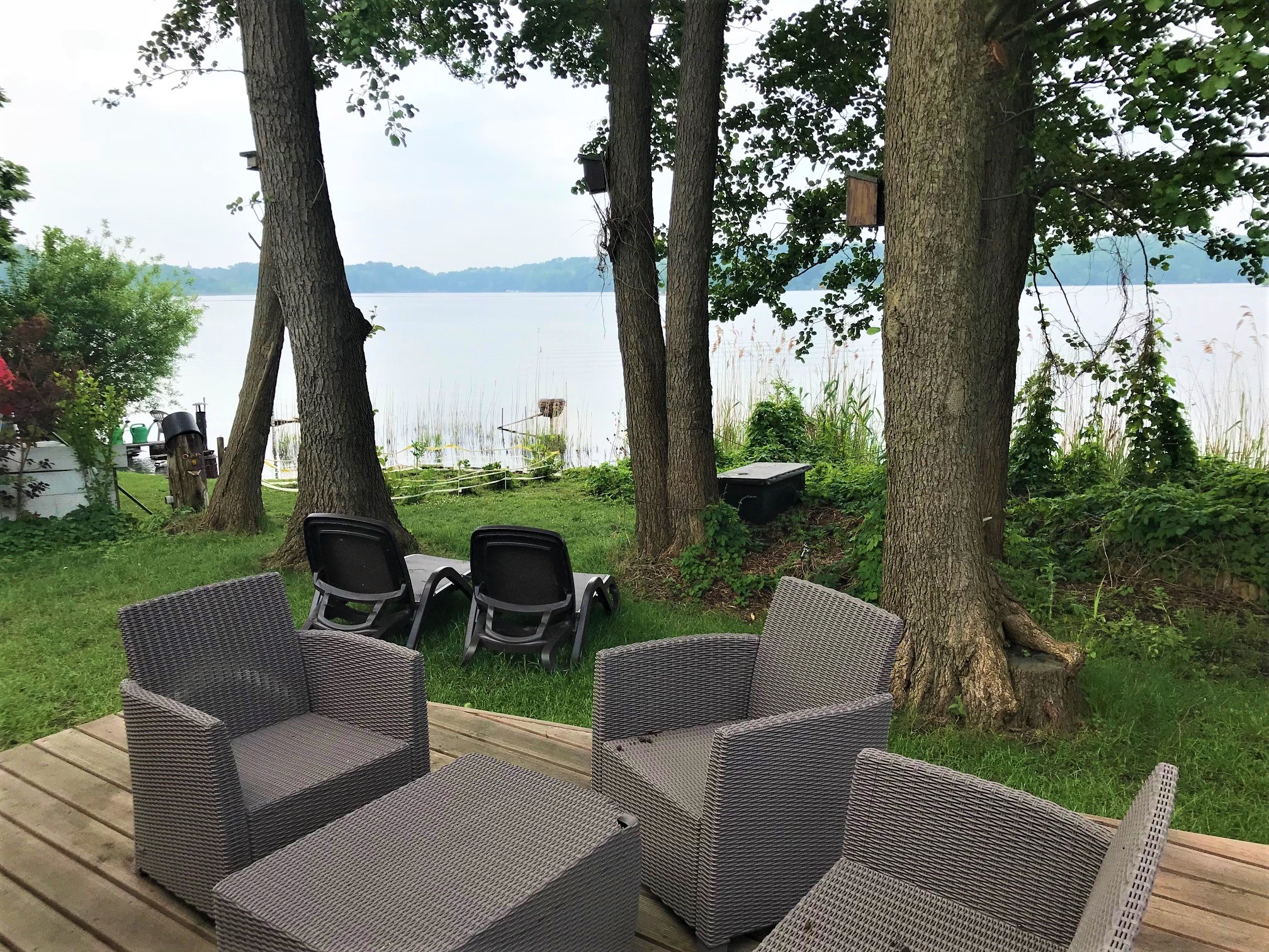 Seelodge mit Blick auf den Glindow See Seelodge mit Blick auf den Glindow See
